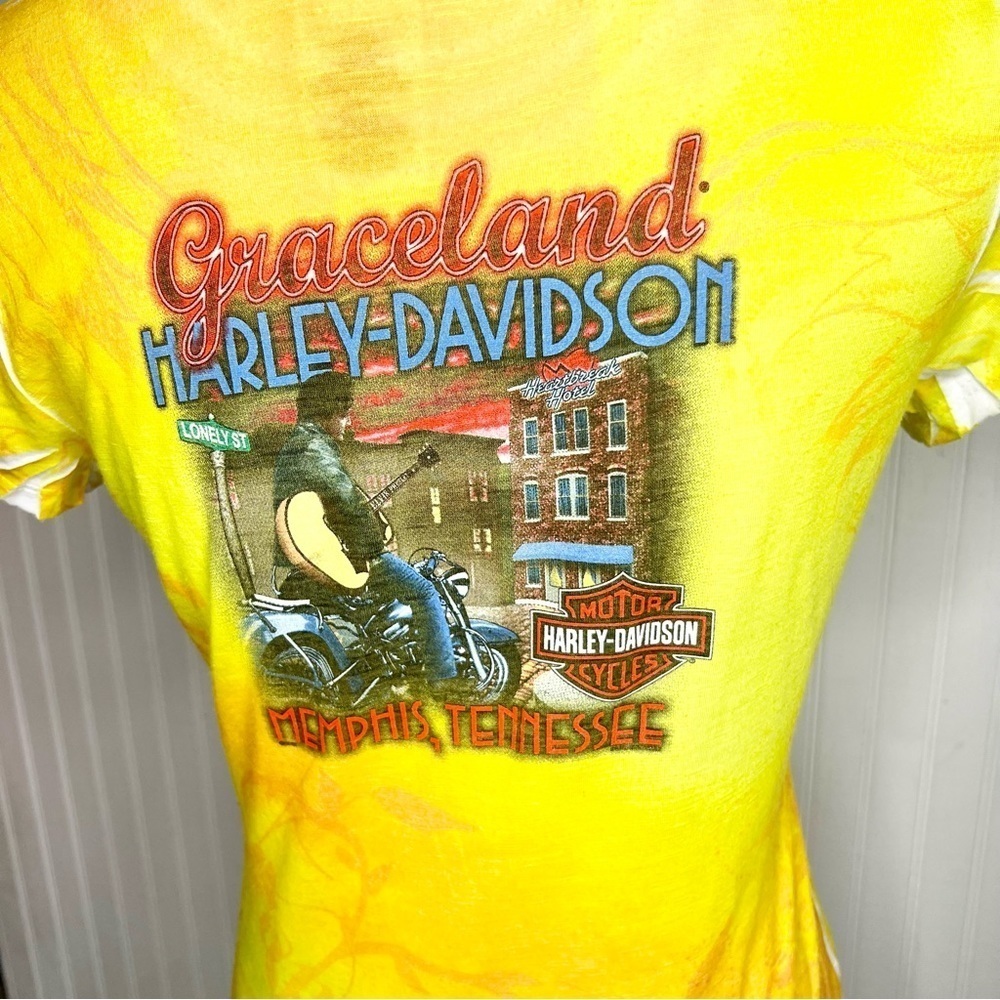Harley Davidson Graphic T-Shirt Size Small - Picture 5 of 8